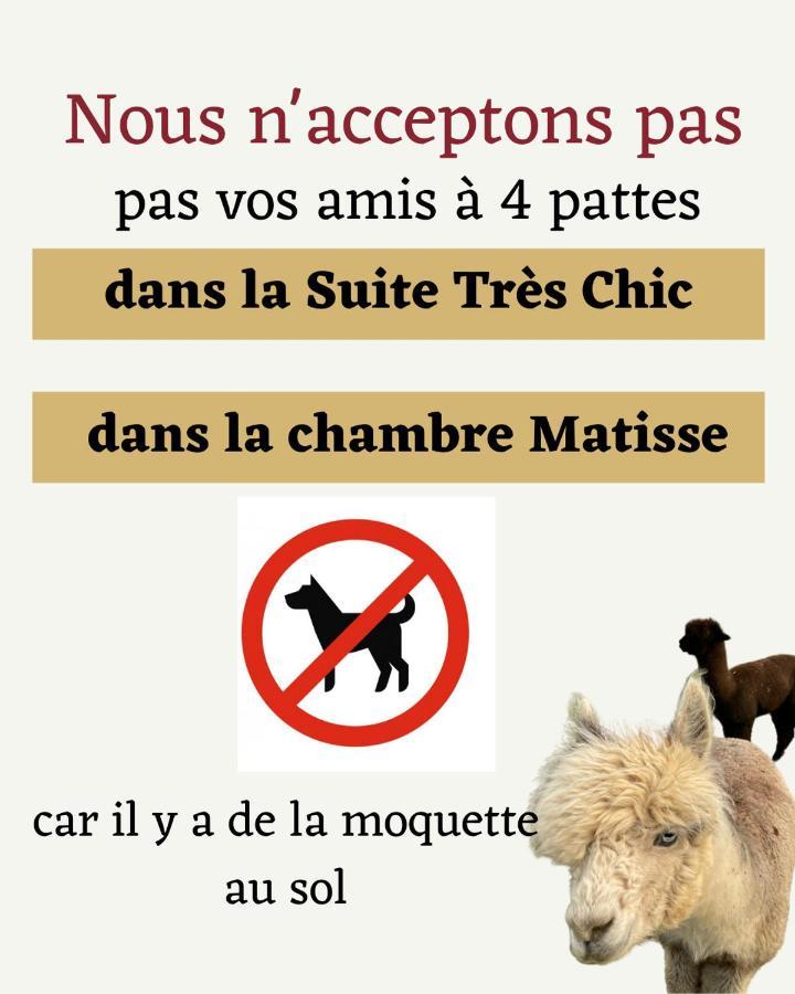 The Alpaca B&B Chalais  Exterior photo